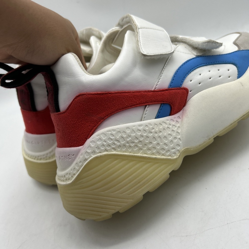 Stella McCartney Eclypse Chunky Double Tab Trainers Sneakers Size 35 - Picture 10 of 16
